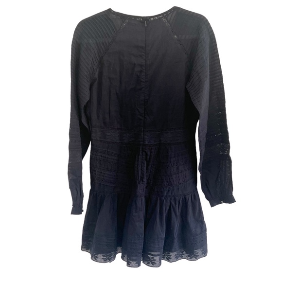 $498 Veronica Beard Addilyn Dress in Ink blue Size 6 Revolve Shopbop - Picture 8 of 11